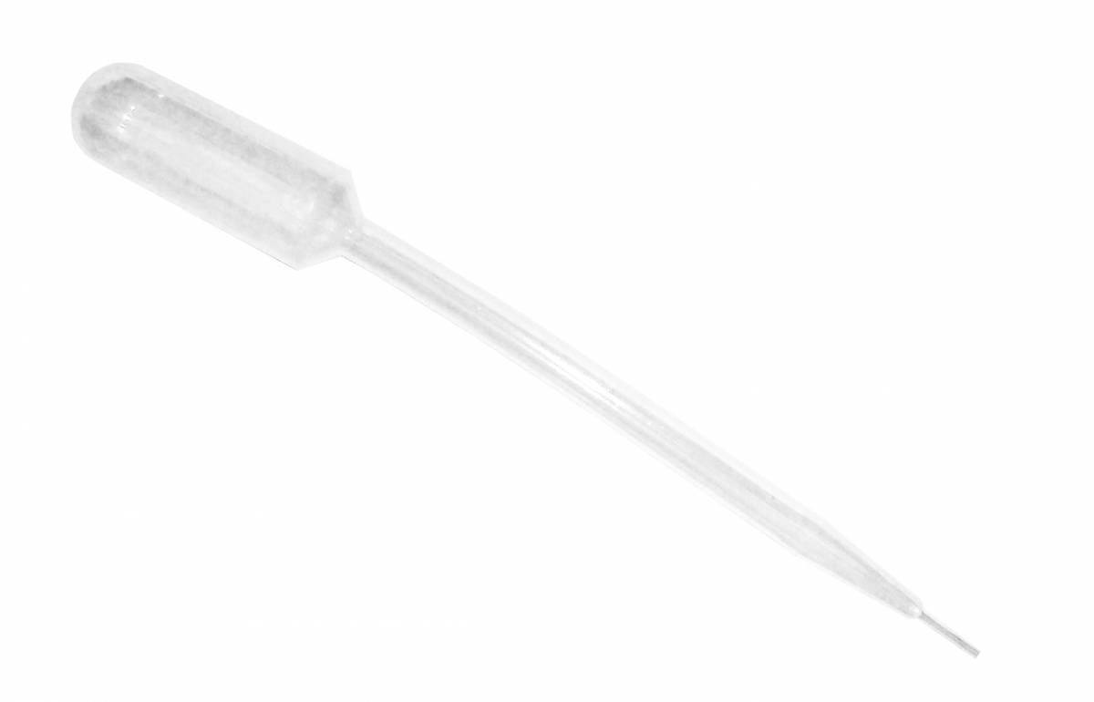 147511 Disposable Plastic Transfer Pipettes, Fine Tip Large Bulb, 8