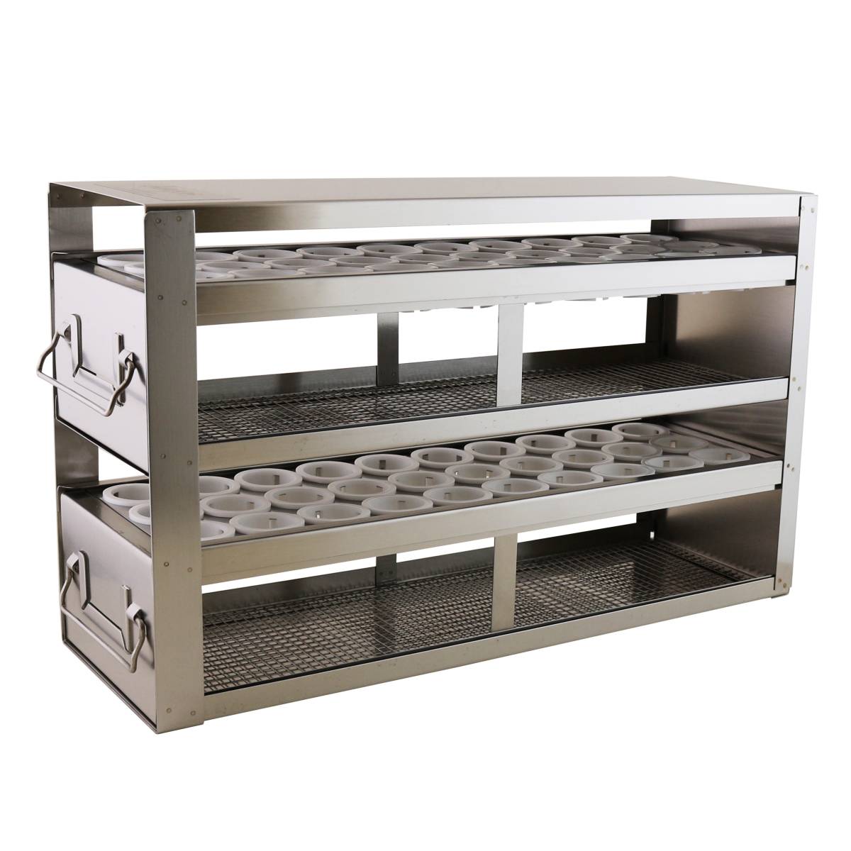 181525 - Combo Freezer Drawer Rack for 15 and 50 ml Tubes, 16 x 5 1/2 x ...