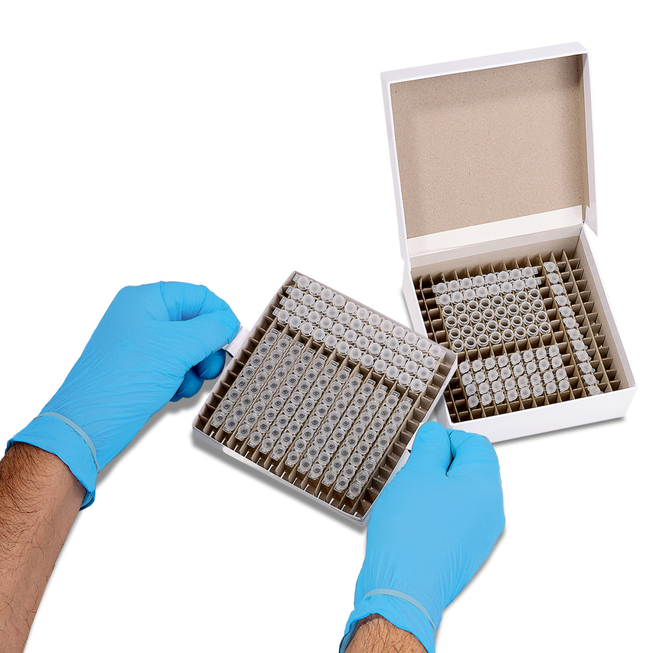 247216 - Double Decker™ PCR Freezer Boxes, 5 Per Case with Inserts