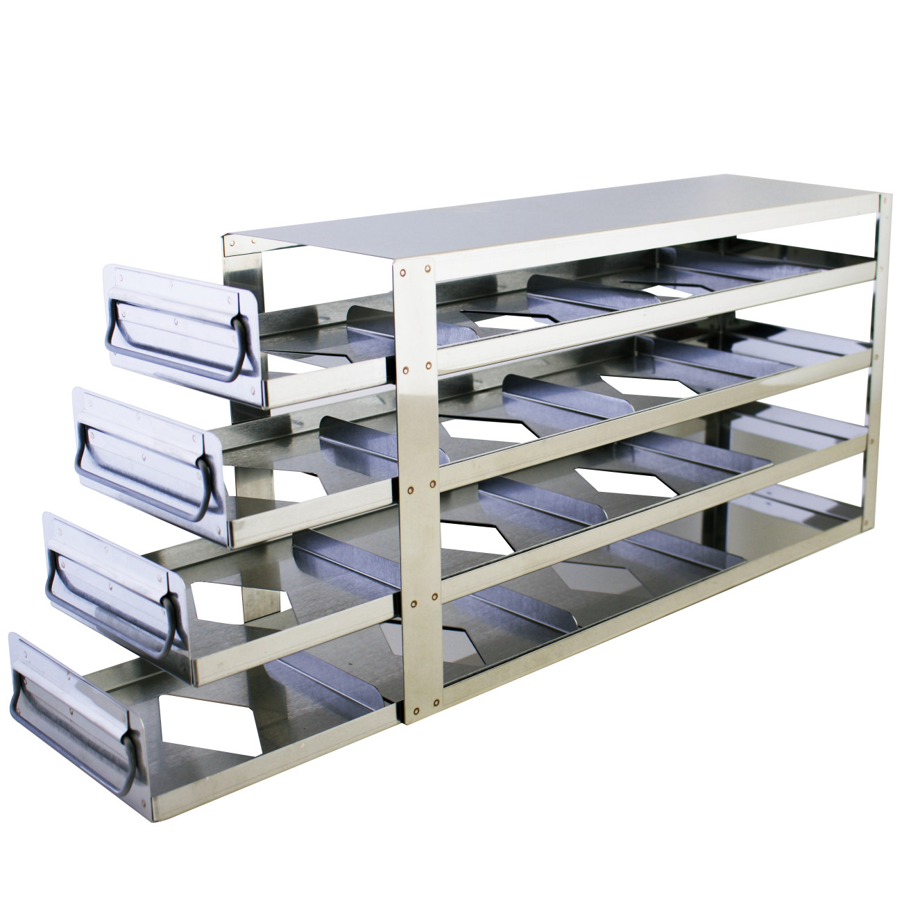 247490 - Slide-Out Freezer Rack for Plastic Hinged Boxes (100 Tube ...