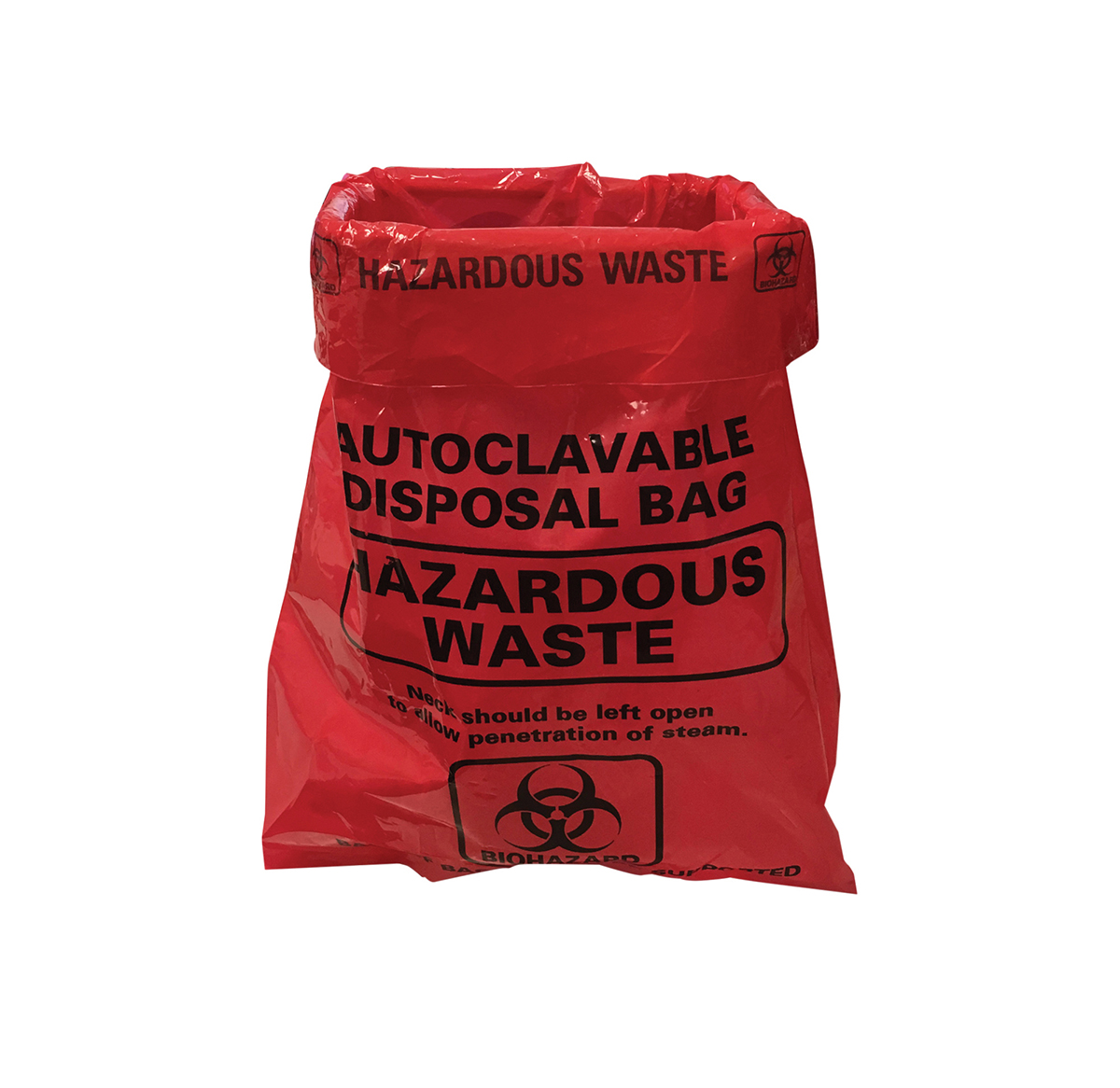 246831 - Autoclavable, Bench Top Biohazard Bags, 8 1/2 x 11 Inch