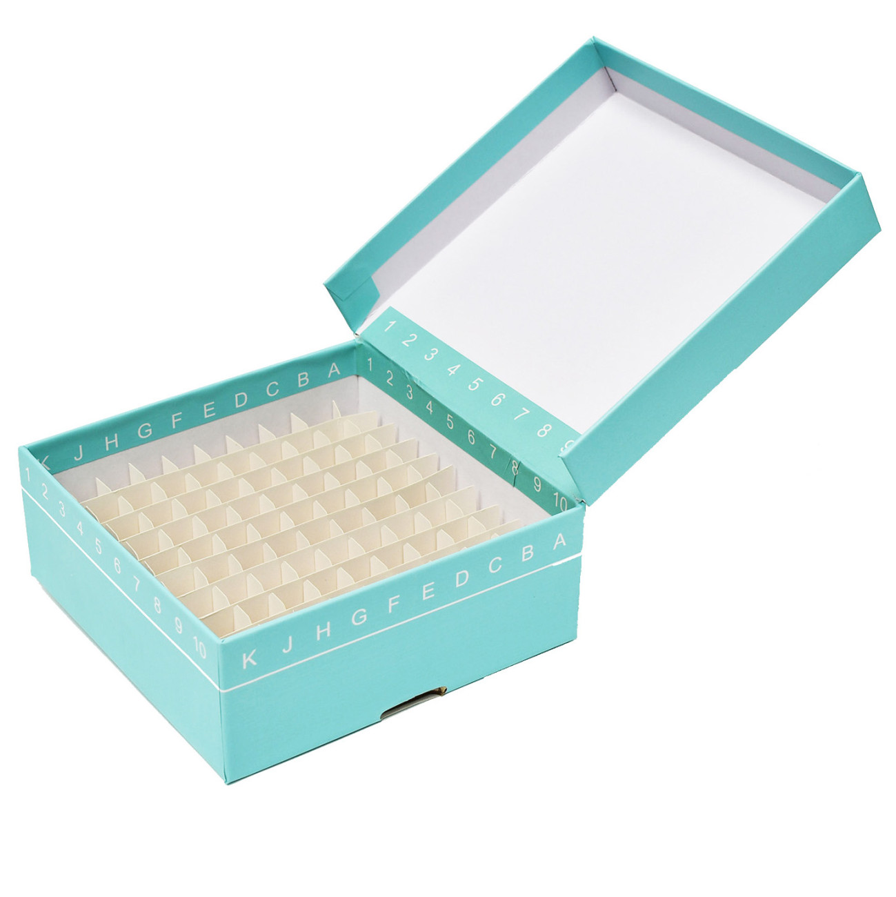 FlipTop Freezer Box, for 81 Tubes, Blue, 5 per case