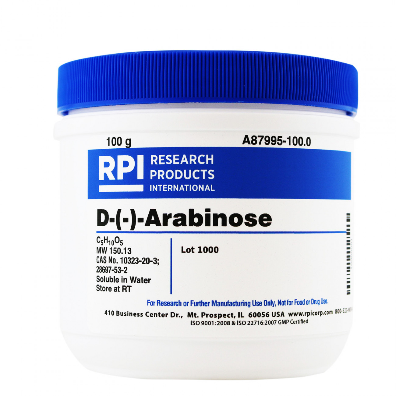D-(-)-Arabinose, 100 Grams