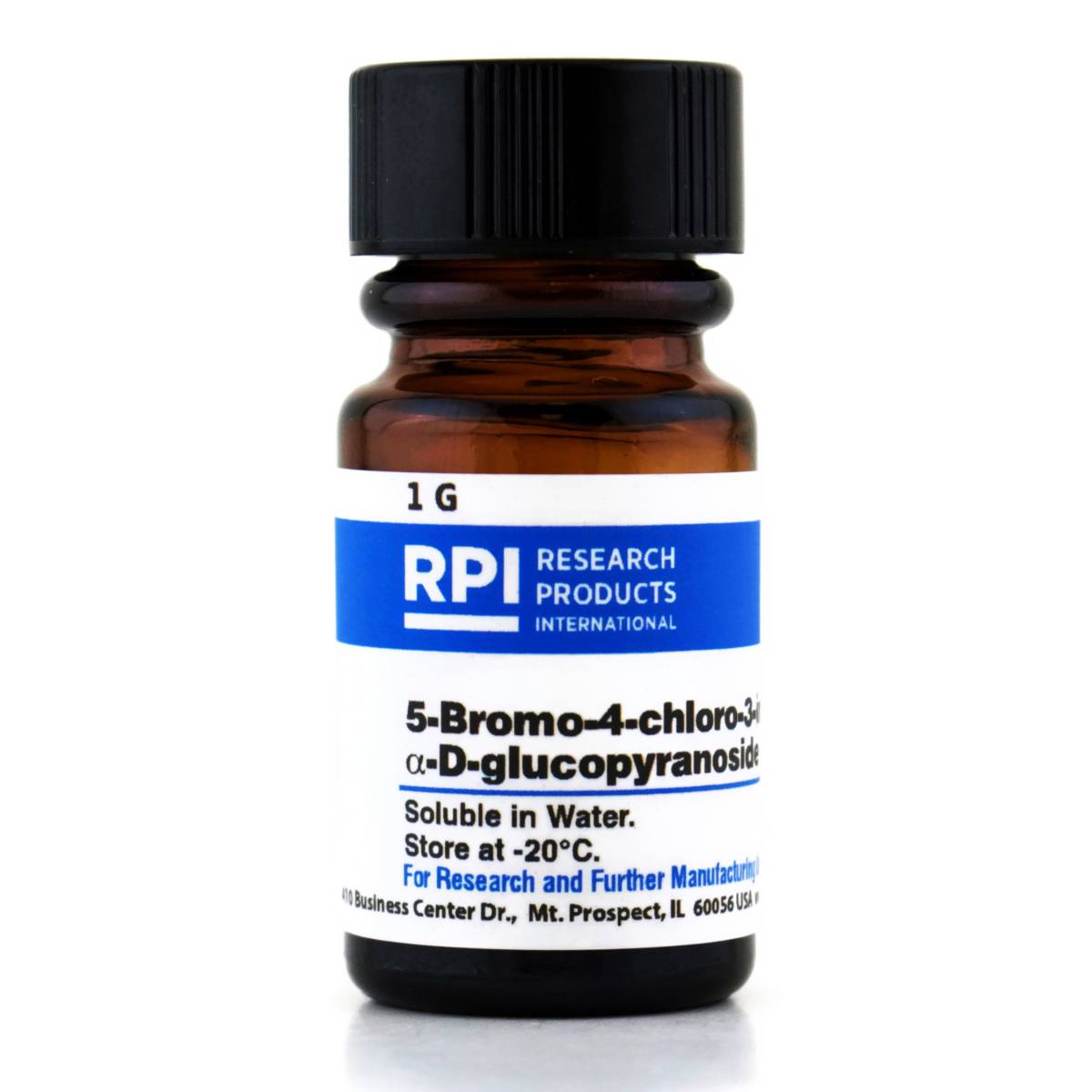5-Bromo-4-chloro-3-indolyl-&alpha;-D-glucopyranoside, 1 Gram