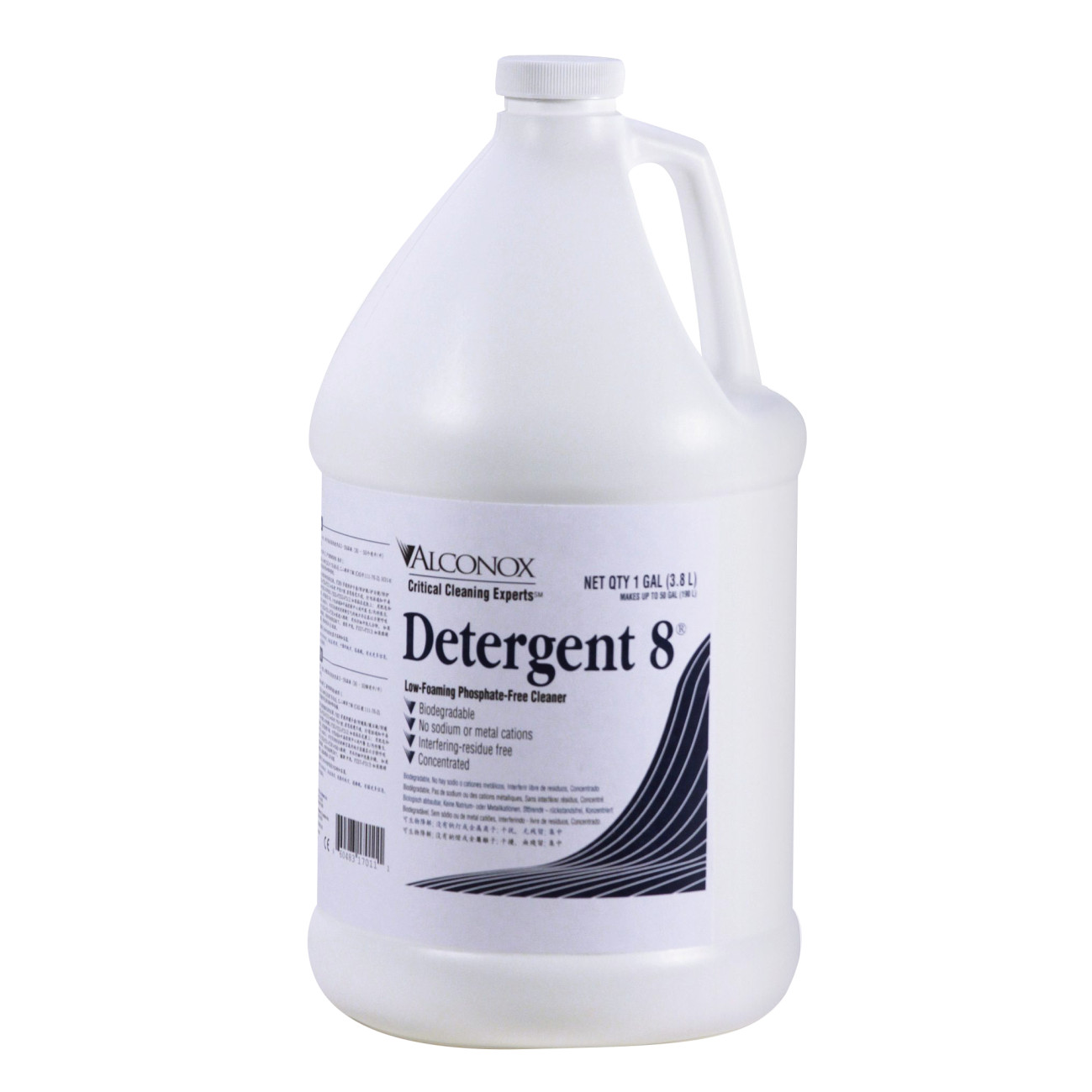 Detergent 8 Low Foaming Ion Free Detergent, 1 Gallon