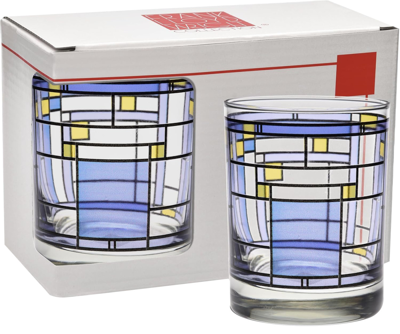 FREE PREMIUM Frank Lloyd Wright Glasses 4 Pack
