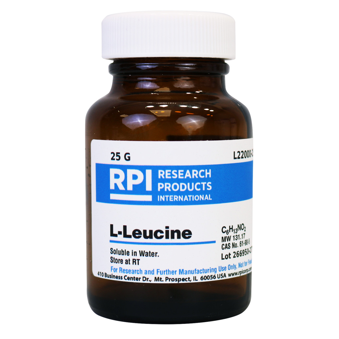 L-Leucine, 25 Grams