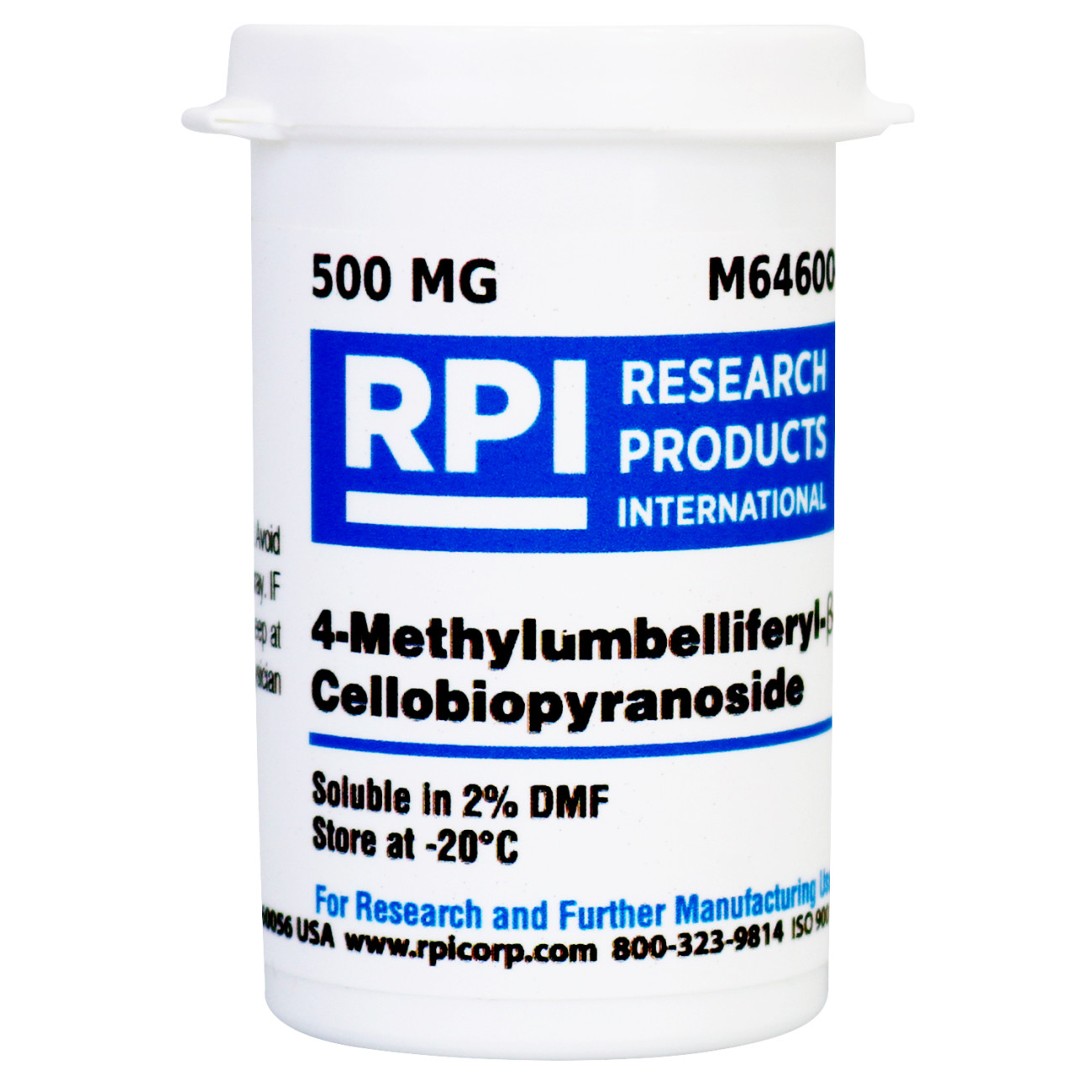 4-Methylumbelliferyl-&beta;-D-cellobiopyranoside, 500 Milligrams