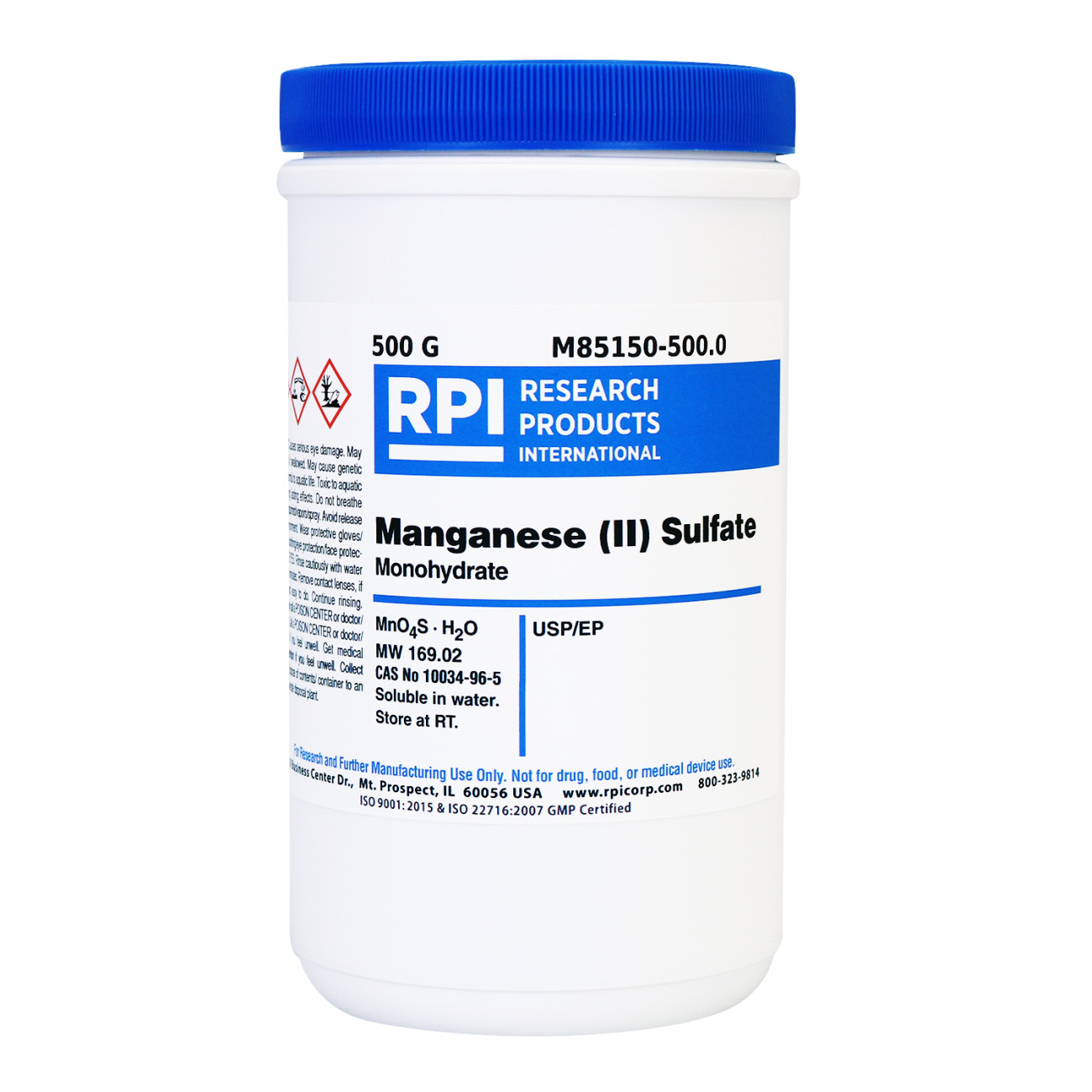 Manganese Sulfate Monohydrate USP/EP, 1 Kilogram
