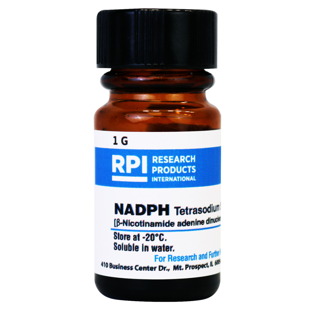 NADPH [&beta;-Nicotinamide Adenine Dinucleotide Phosphate, Reduced Form, Tetra Sodium Salt Trihydrate], 1 Gram