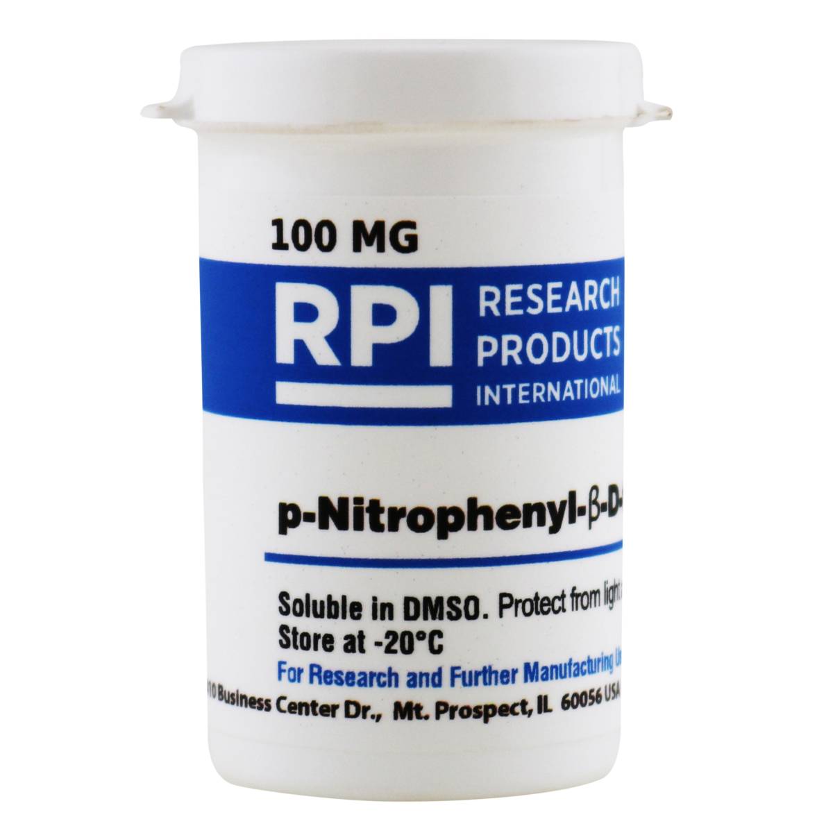 p-Nitrophenyl-&beta;-D-fucopyranoside, 100 Milligrams