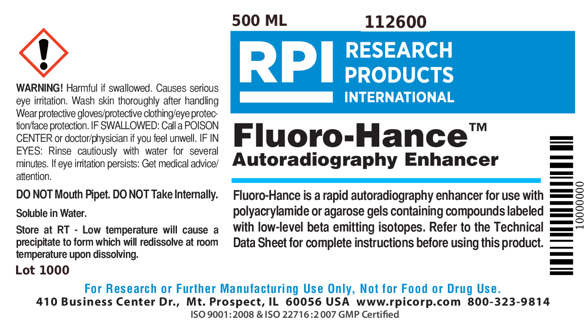 112600 FluoroHance, Autoradiography Enhancer, 500 Milliliters
