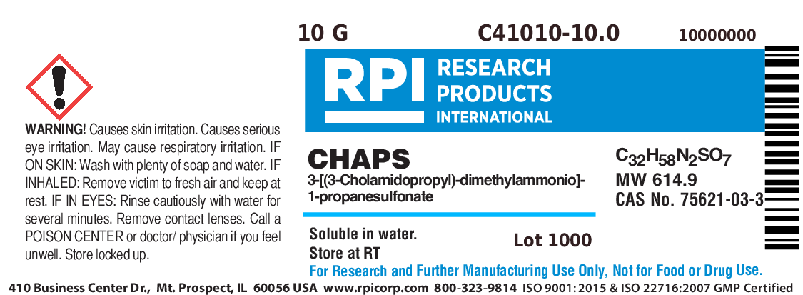 C41010-10.0 - CHAPS [3-[(3-Cholamidopropyl)-dimethylammonio]-1 ...