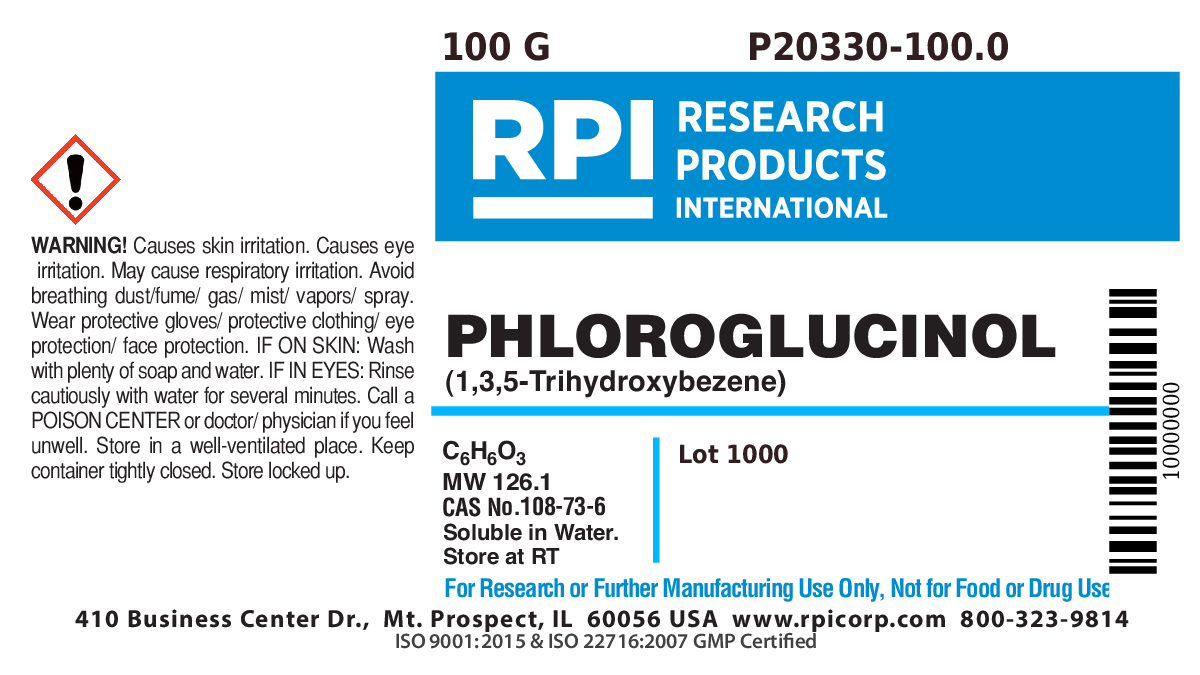 P20330-100.0 - Phloroglucinol [1,3,5-Trihydroxybenzene], 100 Grams