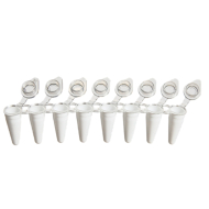 SURE LINE α 249971 - UltraFlux Low Profile PCR Tubes, Clear Tube and Cap, 12