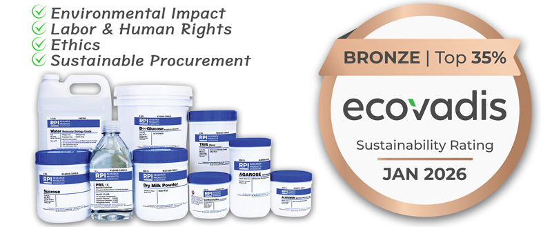 We're serious about sustainability